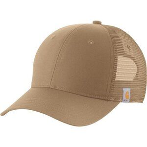 Mens Canvas Mesh Back Hat Adjustable Work Cap Sweat Wicking Outdoor Gear
